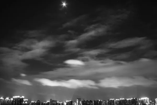 B&w 夜景 — 图库照片