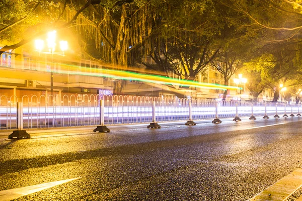 China road night view