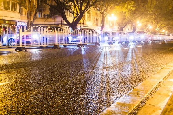 China road night view