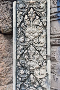 binalar ve Banteay Srei Kamboçya'da sanat