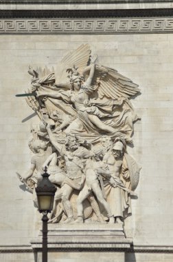 Arc de Triomphe Paris. Turizm.