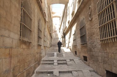 Jerusalem. Old city in Israel. Place of 3 religions, Judaism, Christianity and Islam.