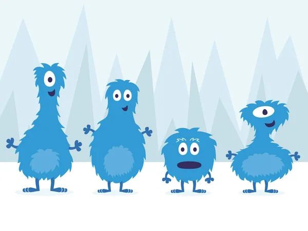 Şirin tüylü yaratık Set