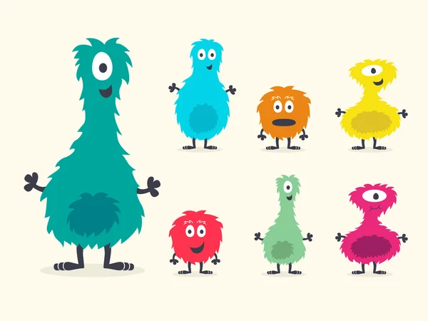 Şirin tüylü yaratık Set