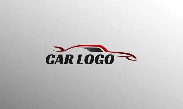 Wzór Logo Linii Samochodu Dla Garażu Lub Społeczności — Wektor stockowy