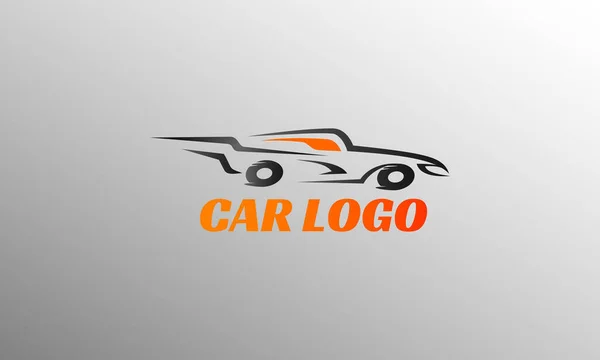 Modelo Logotipo Linha Carro Para Garagem Comunidade — Vetor de Stock