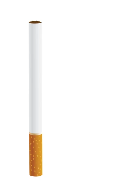 Design réaliste de cigarette — Image vectorielle