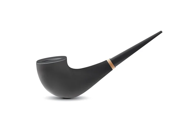 Realistiska tobak pipe — Stock vektor