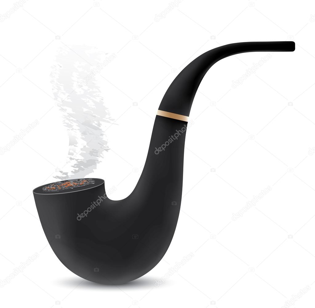 Realistic Tobacco pipe