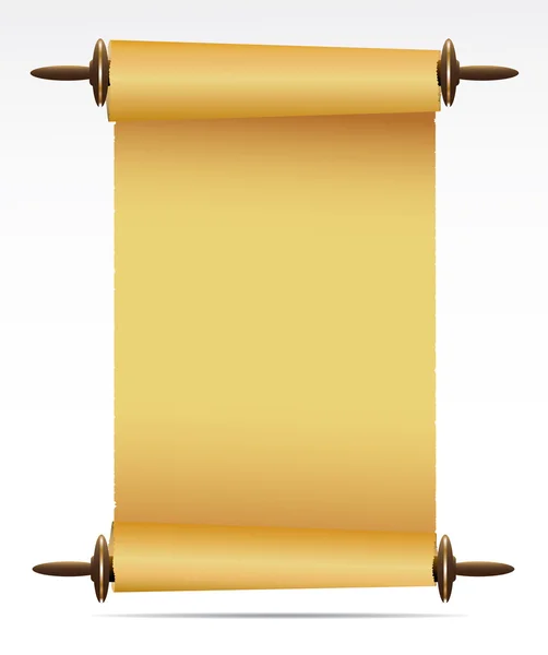 Paper scroll — Stock Vector