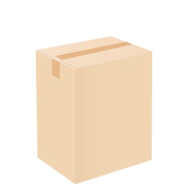 Gerçekçi karton kutu