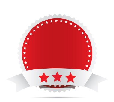 Kurdele ile yuvarlak etiket