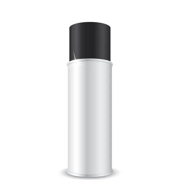 Aerosol metal flaske – Stock-vektor