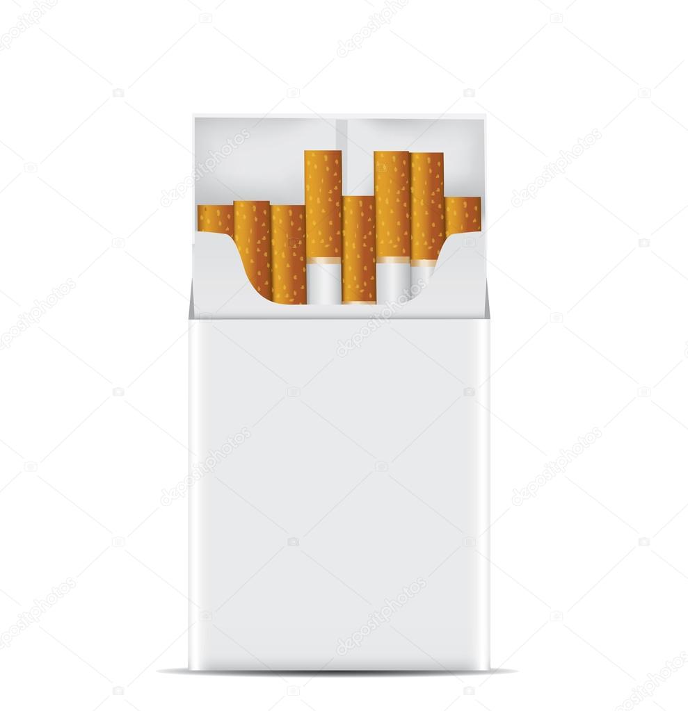 Realistic Pack of cigarettes