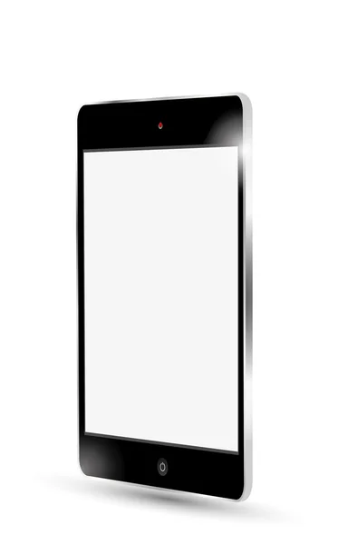 Mobile phone with blank screen — Stock Vector