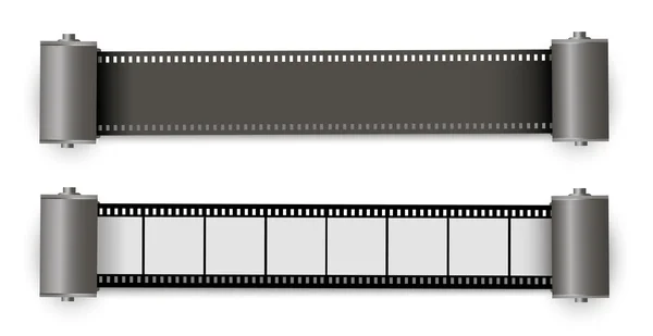 ビデオテープまたはフィルム セット — ストックベクタ