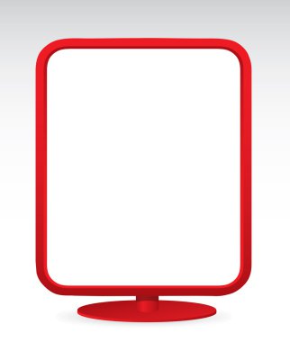 Boş billboard ekran