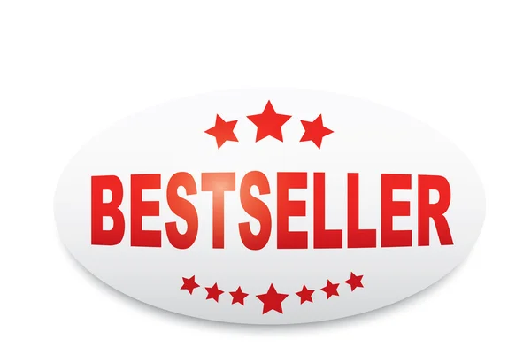 Etiqueta del best seller — Vector de stock