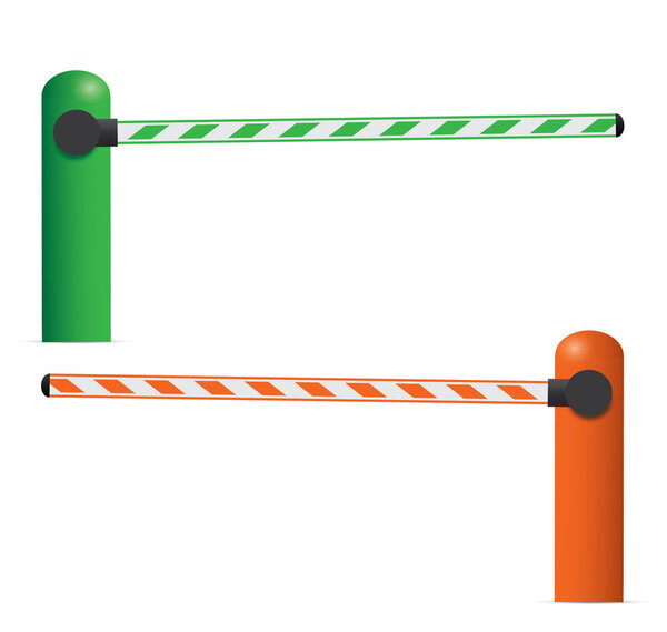 Road barriers set