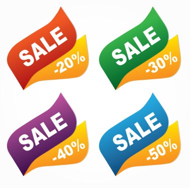 alışveriş çıkartmalar ayarla