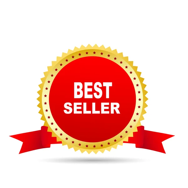 Best-seller label — Image vectorielle