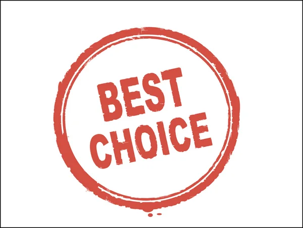 Best Choice stamp — Stock Vector