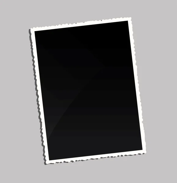 Empty photo frame — Stock Vector