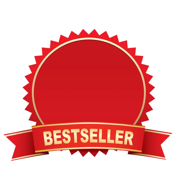 Label best-seller — Image vectorielle