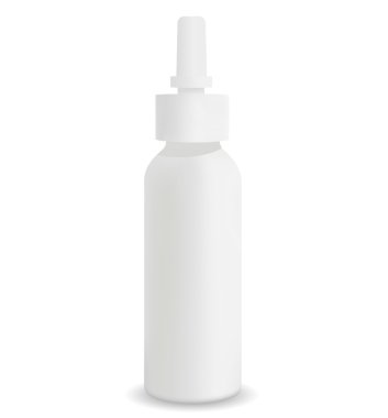 Medical  Bottle on  white