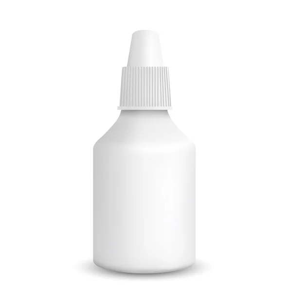 Medical  Plastic Bottle — Stock Vector