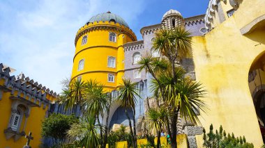 Sintra, Portekiz; 04 / 16 / 2020: Sintra 'nın 