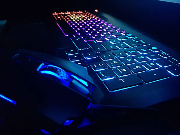 Keyboard Mouse Gamer Online Game — Stock Photo, Image