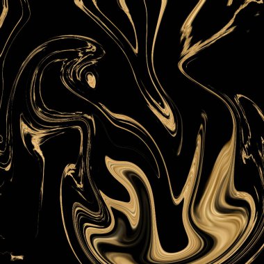 Altın izli siyah mermer arkaplan dokusu