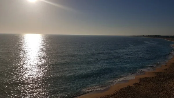 팔가등 대언덕에서 바라본 자호라 해변의 — 스톡 사진