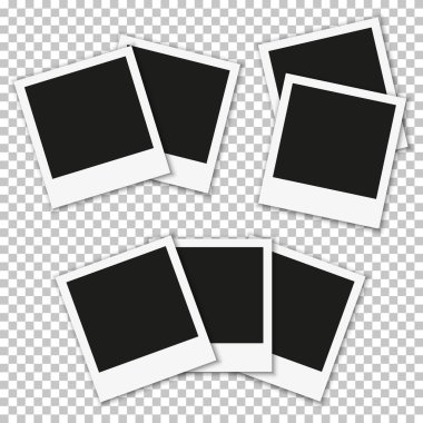 Retro fotoğraf çerçeveleri.