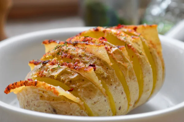구운된 감자와 베이컨-3 — 스톡 사진