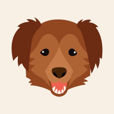 Kafkas çoban doğurmak köpek simgesi