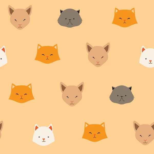 Vector illustration set of cute cats icon 16188857 Vector Art at Vecteezy