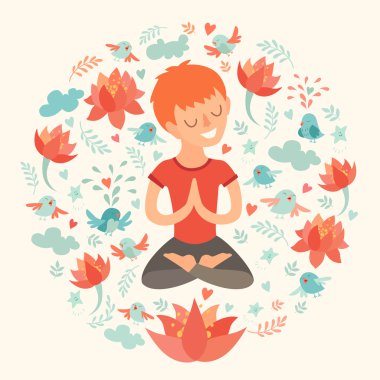 lotus pozisyonu çocukta