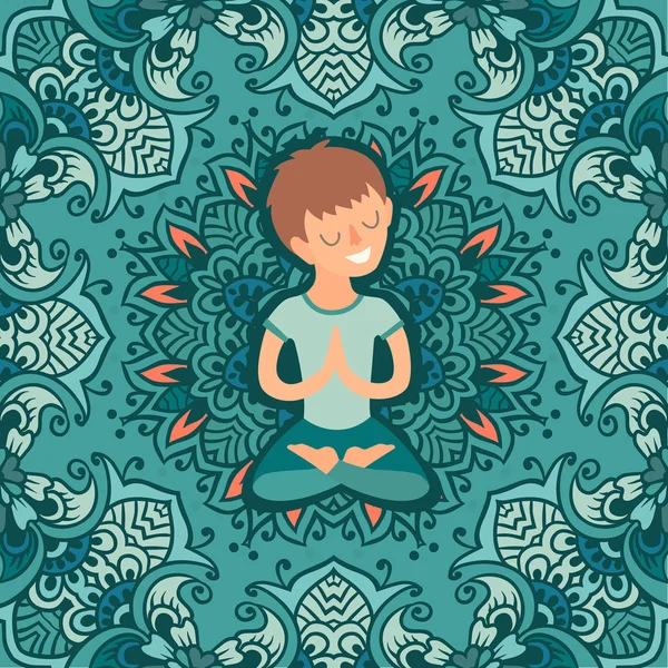 lotus pozisyonu çocukta