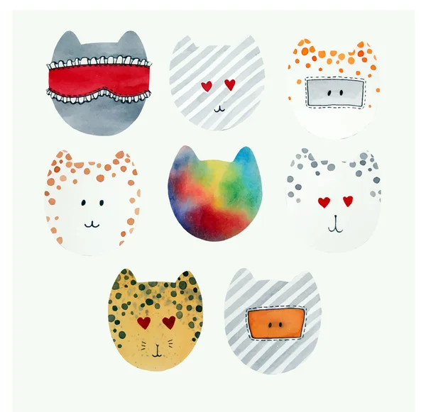 Cute cat icon Stock Vector by ©coffeee_in 95726228