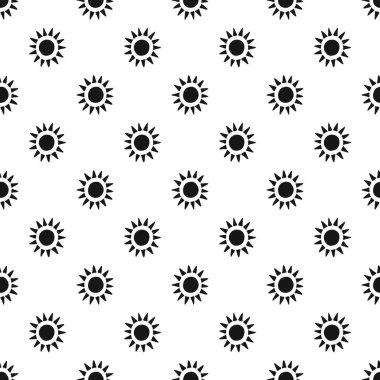 Beyaz arka planda soyut siyah el çizilmiş vektör deseni. Fayans, duvar kağıdı, tekstil, baskı, giysi için etnik illüstrasyon