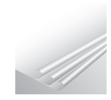 Beyaz kağıdın kıvrımlı çizim vektörü 