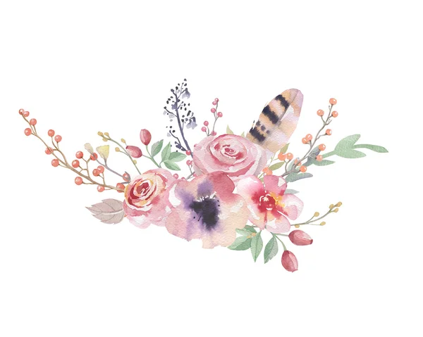 Floral buketter set — Stockfoto