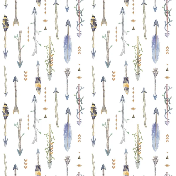 seamless pattern with arrows.