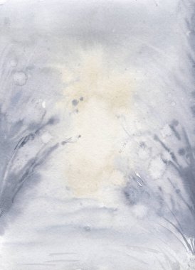 Suluboya kış manzarası, köknar ormanı ve dağlar. Yılbaşı yeni yıl tasarımı. Kar ve ağaç düğünü ve davetiye kartı. Tatil havası..