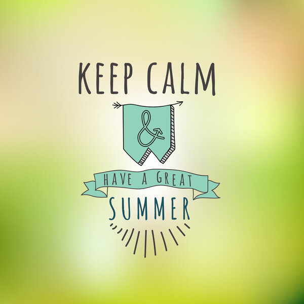 Фон с типографской цитатой
