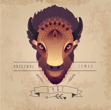 Trendy Vintage Buffalo.