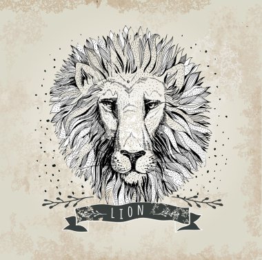 Aslan kafalı logosu