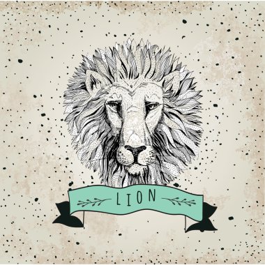 Aslan kafalı logosu